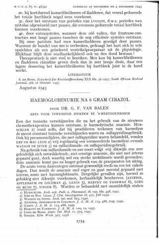 Eerste pagina van het artikel zoals het is gepubliceerd in het tijdschrift