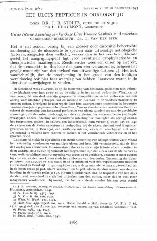 Eerste pagina van het artikel zoals het is gepubliceerd in het tijdschrift