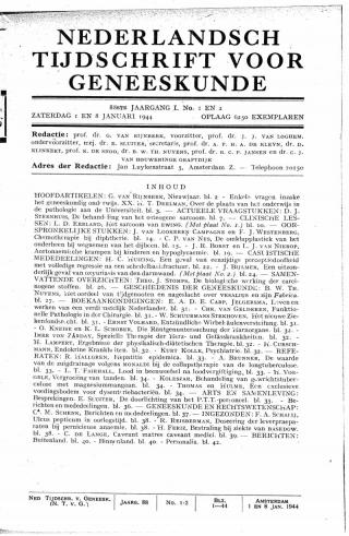 Eerste pagina van het artikel zoals het is gepubliceerd in het tijdschrift