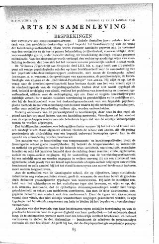 Eerste pagina van het artikel zoals het is gepubliceerd in het tijdschrift