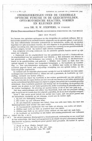 Eerste pagina van het artikel zoals het is gepubliceerd in het tijdschrift