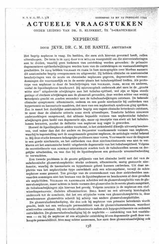 Eerste pagina van het artikel zoals het is gepubliceerd in het tijdschrift