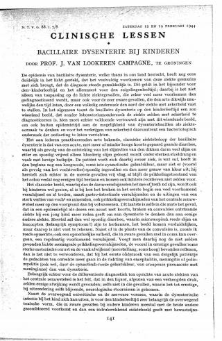 Eerste pagina van het artikel zoals het is gepubliceerd in het tijdschrift