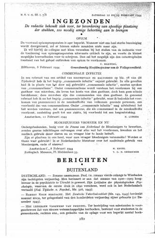 Eerste pagina van het artikel zoals het is gepubliceerd in het tijdschrift