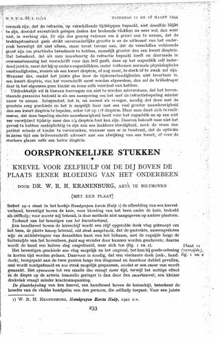 Eerste pagina van het artikel zoals het is gepubliceerd in het tijdschrift