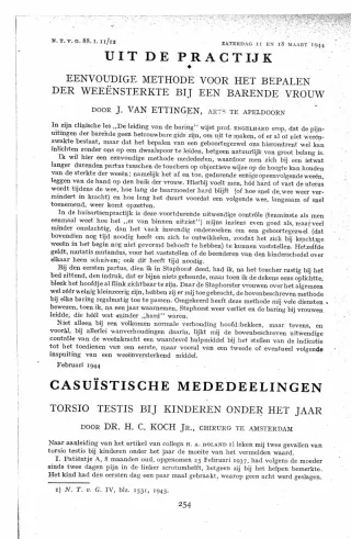 Eerste pagina van het artikel zoals het is gepubliceerd in het tijdschrift