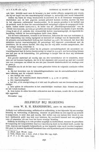 Eerste pagina van het artikel zoals het is gepubliceerd in het tijdschrift