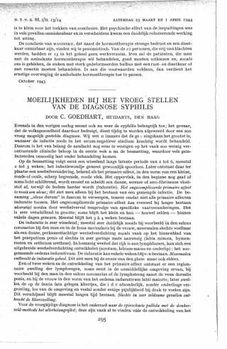 Eerste pagina van het artikel zoals het is gepubliceerd in het tijdschrift