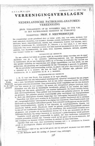 Eerste pagina van het artikel zoals het is gepubliceerd in het tijdschrift