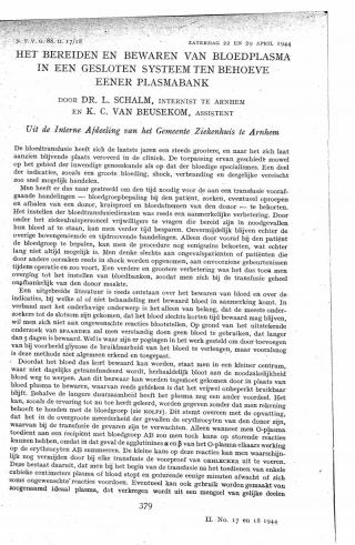 Eerste pagina van het artikel zoals het is gepubliceerd in het tijdschrift