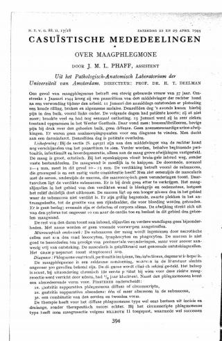 Eerste pagina van het artikel zoals het is gepubliceerd in het tijdschrift