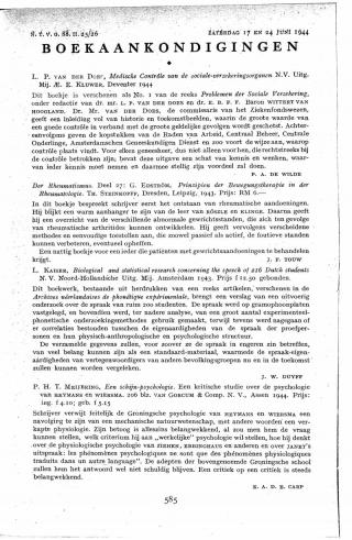 Eerste pagina van het artikel zoals het is gepubliceerd in het tijdschrift