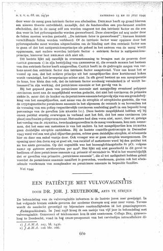 Eerste pagina van het artikel zoals het is gepubliceerd in het tijdschrift