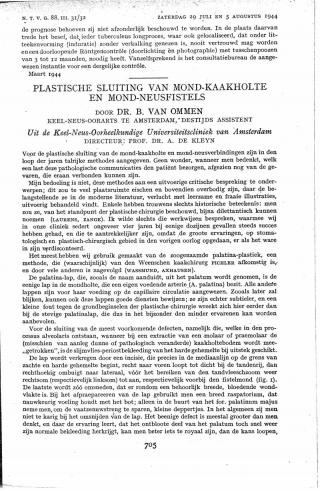 Eerste pagina van het artikel zoals het is gepubliceerd in het tijdschrift