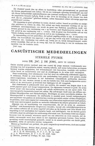 Eerste pagina van het artikel zoals het is gepubliceerd in het tijdschrift