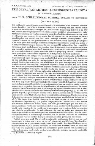 Eerste pagina van het artikel zoals het is gepubliceerd in het tijdschrift