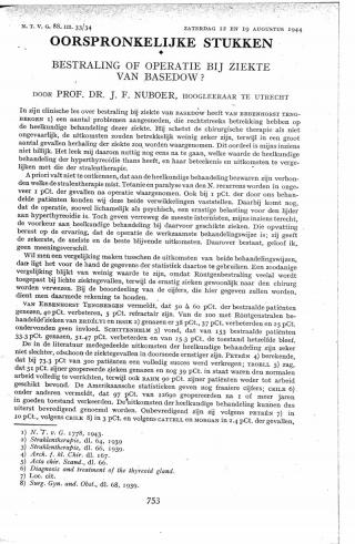 Eerste pagina van het artikel zoals het is gepubliceerd in het tijdschrift