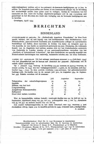 Eerste pagina van het artikel zoals het is gepubliceerd in het tijdschrift