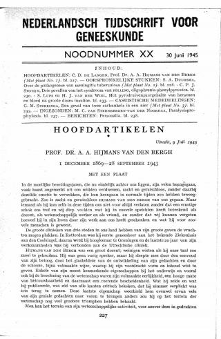 Eerste pagina van het artikel zoals het is gepubliceerd in het tijdschrift