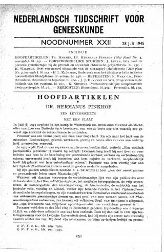 Eerste pagina van het artikel zoals het is gepubliceerd in het tijdschrift