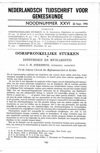 Eerste pagina van het artikel zoals het is gepubliceerd in het tijdschrift