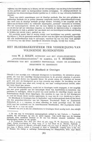 Eerste pagina van het artikel zoals het is gepubliceerd in het tijdschrift