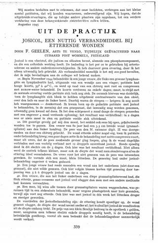 Eerste pagina van het artikel zoals het is gepubliceerd in het tijdschrift