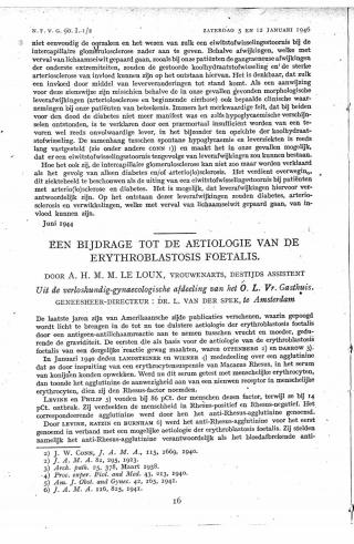 Eerste pagina van het artikel zoals het is gepubliceerd in het tijdschrift