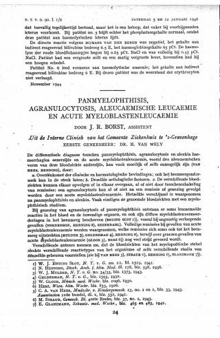 Eerste pagina van het artikel zoals het is gepubliceerd in het tijdschrift