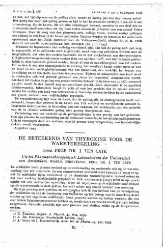 Eerste pagina van het artikel zoals het is gepubliceerd in het tijdschrift