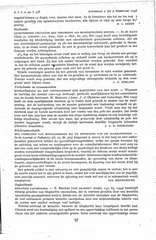 Eerste pagina van het artikel zoals het is gepubliceerd in het tijdschrift