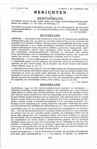 Eerste pagina van het artikel zoals het is gepubliceerd in het tijdschrift