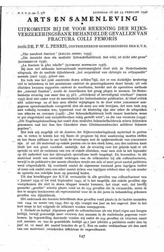 Eerste pagina van het artikel zoals het is gepubliceerd in het tijdschrift