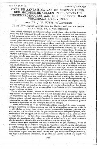 Eerste pagina van het artikel zoals het is gepubliceerd in het tijdschrift