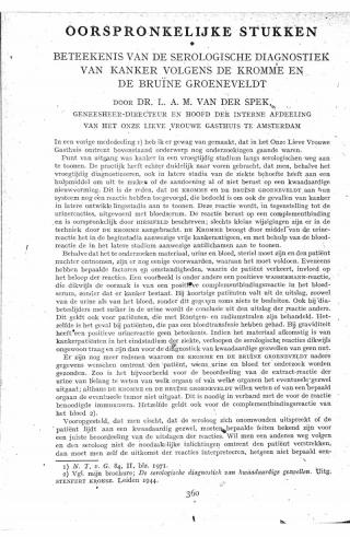 Eerste pagina van het artikel zoals het is gepubliceerd in het tijdschrift