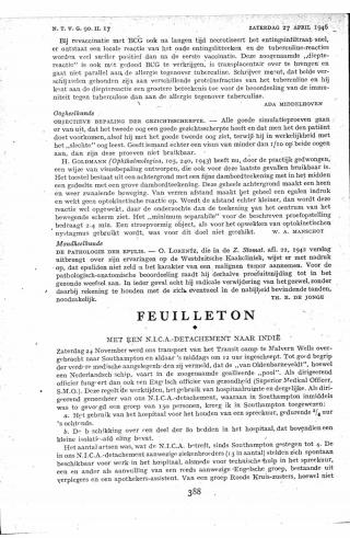 Eerste pagina van het artikel zoals het is gepubliceerd in het tijdschrift