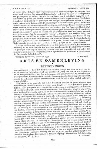 Eerste pagina van het artikel zoals het is gepubliceerd in het tijdschrift