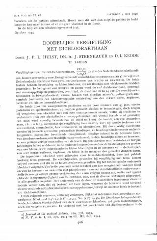 Eerste pagina van het artikel zoals het is gepubliceerd in het tijdschrift