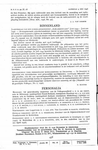 Eerste pagina van het artikel zoals het is gepubliceerd in het tijdschrift