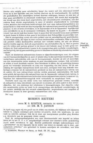 Eerste pagina van het artikel zoals het is gepubliceerd in het tijdschrift