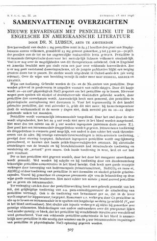 Eerste pagina van het artikel zoals het is gepubliceerd in het tijdschrift