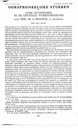 Eerste pagina van het artikel zoals het is gepubliceerd in het tijdschrift