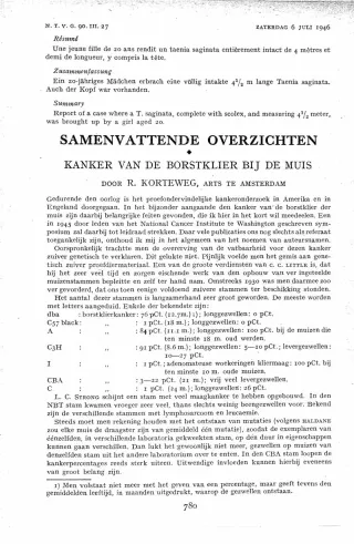 Eerste pagina van het artikel zoals het is gepubliceerd in het tijdschrift