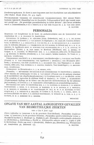 Eerste pagina van het artikel zoals het is gepubliceerd in het tijdschrift