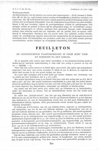 Eerste pagina van het artikel zoals het is gepubliceerd in het tijdschrift