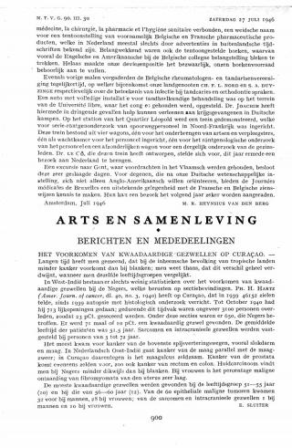 Eerste pagina van het artikel zoals het is gepubliceerd in het tijdschrift
