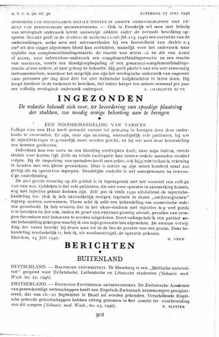 Eerste pagina van het artikel zoals het is gepubliceerd in het tijdschrift