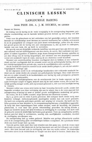 Eerste pagina van het artikel zoals het is gepubliceerd in het tijdschrift