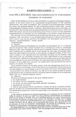 Eerste pagina van het artikel zoals het is gepubliceerd in het tijdschrift