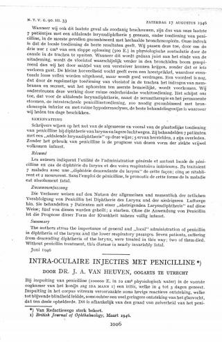 Eerste pagina van het artikel zoals het is gepubliceerd in het tijdschrift